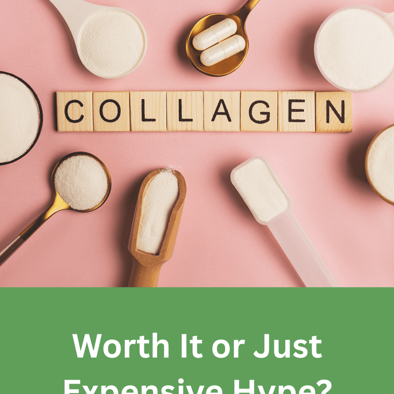 Collagen supplements with question about their value.